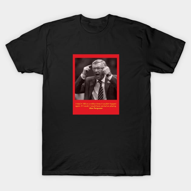 Sir Alex Ferguson T-Shirt by GS